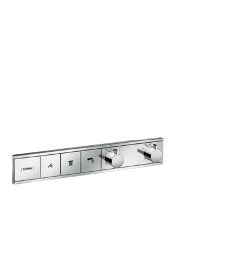 Hansgrohe-HG-Thermostat-Unterputz-RainSelect-Fertigset-3-Verbraucher-chrom-15381000 gallery number 1